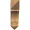 Ekena Millwork Imperial Arts & Crafts Rough Sawn Bracket, Western Red Cedar, 6"W x 22"D x 22"H BKT06X22X22IMP03RWR - alternate 4